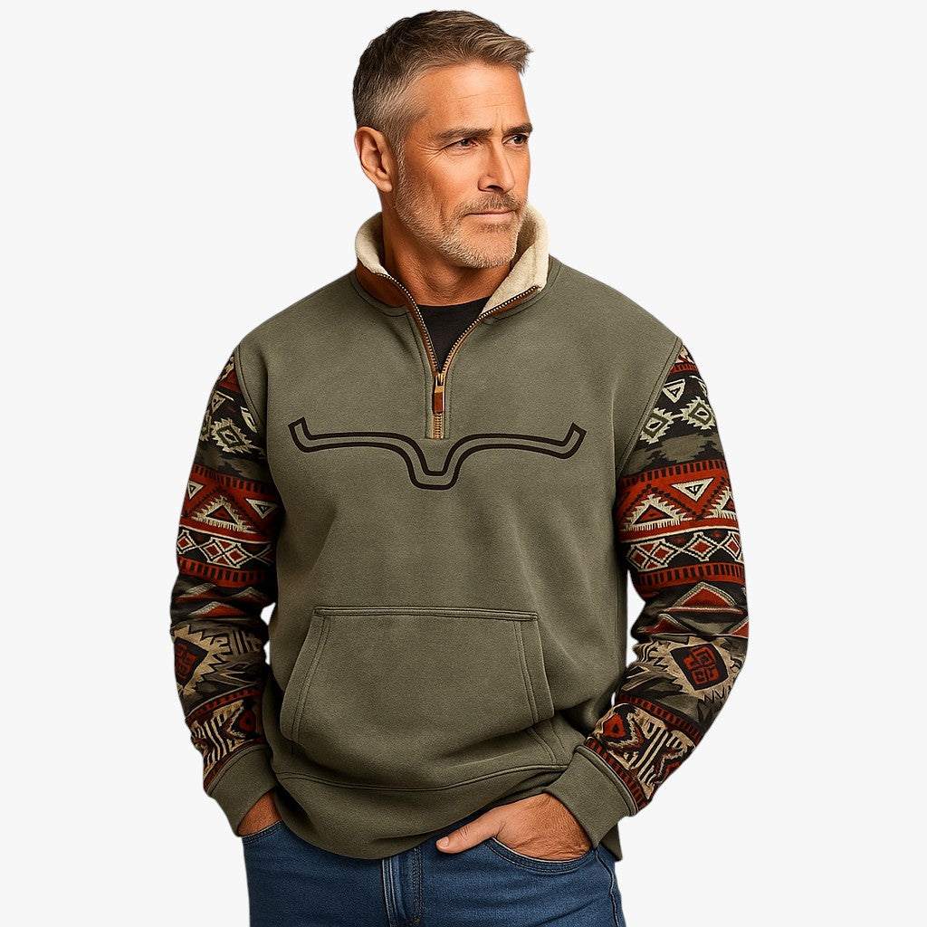 Męski klasyczny sweter